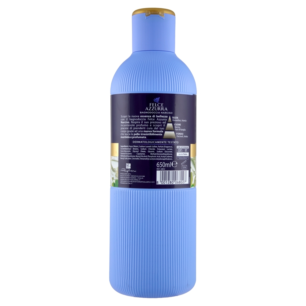 Felce Azzurra Narciso essenza di bellezza Bagnodoccia 650 ml